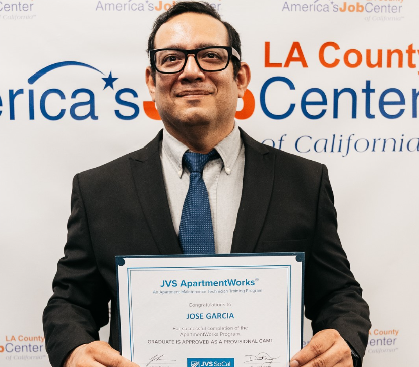 ApartmentWorks opens the door to a new career for José Gonzalez 